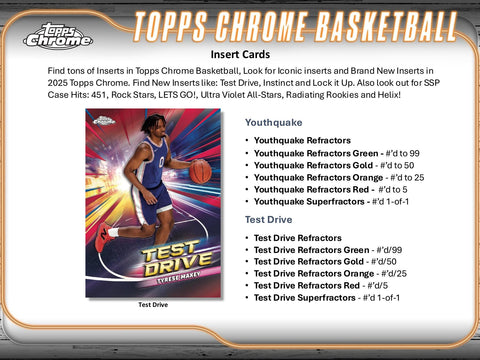 2024/25 Topps Chrome Basketball Hobby