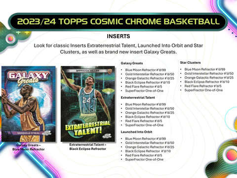 2023/24 Topps Cosmic Chrome Basketball Hobby