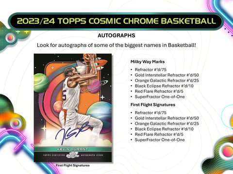 2023/24 Topps Cosmic Chrome Basketball Hobby