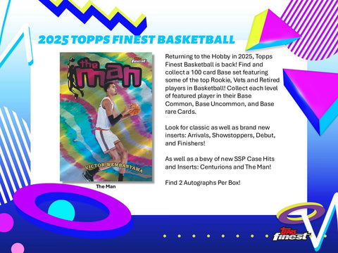 2024/25 Topps Finest Basketball Hobby