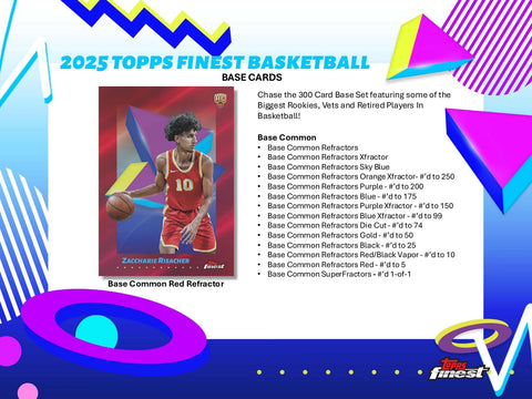 2024/25 Topps Finest Basketball Hobby