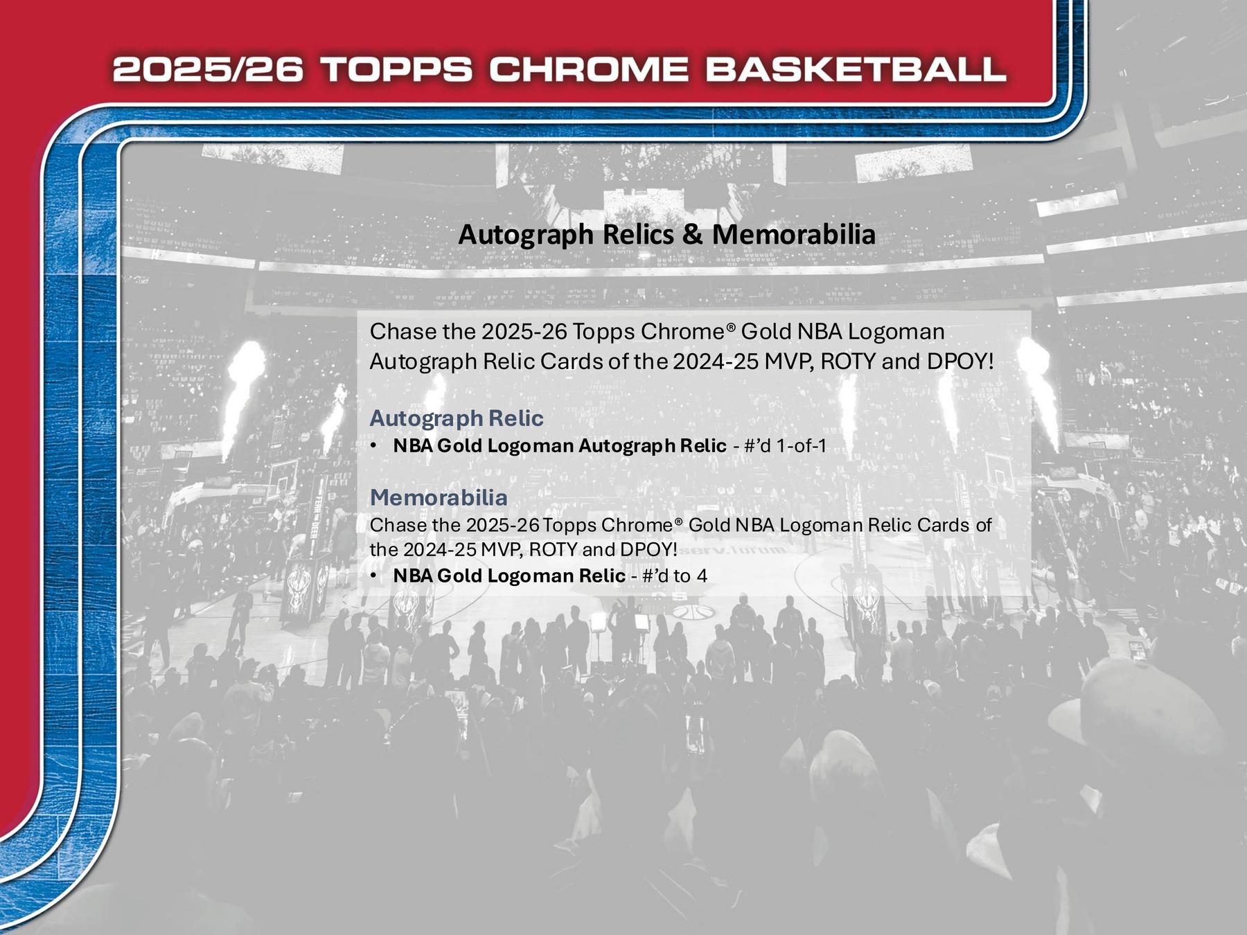 2025/26 Topps Chrome Basketball 7-Pack Blaster