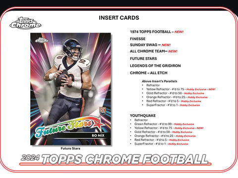 2024 Topps Chrome Football Hobby