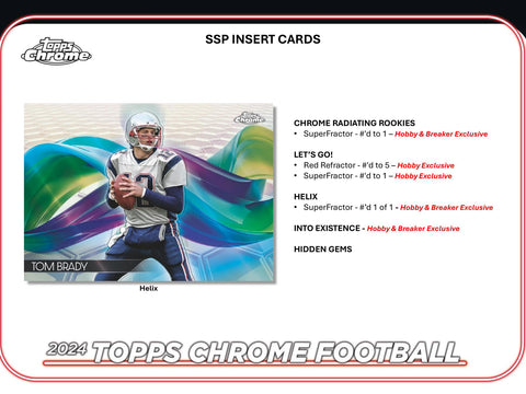 2024 Topps Chrome Football Hobby