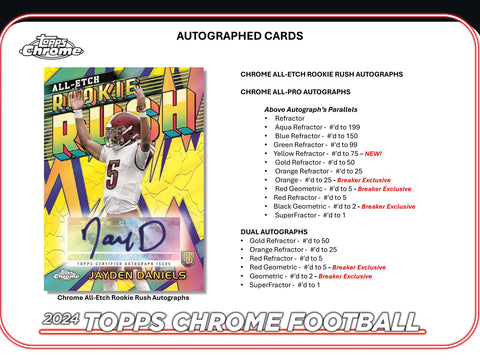 2024 Topps Chrome Football Hobby