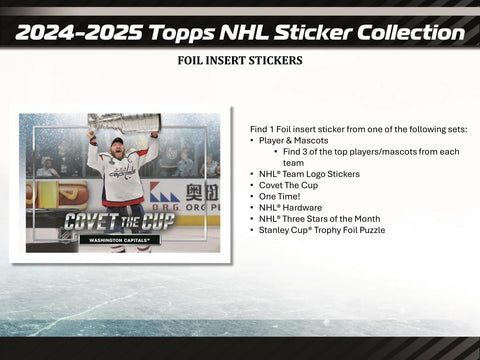 2024/25 Topps NHL Hockey Sticker Collection