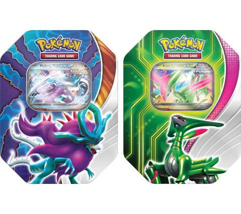 Pokemon Paradox Clash (Walking Wake ex / Iron Leaves ex) Tin