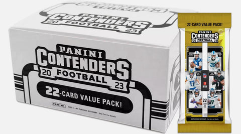 2023 Panini Contenders Football Jumbo Value 12-Pack