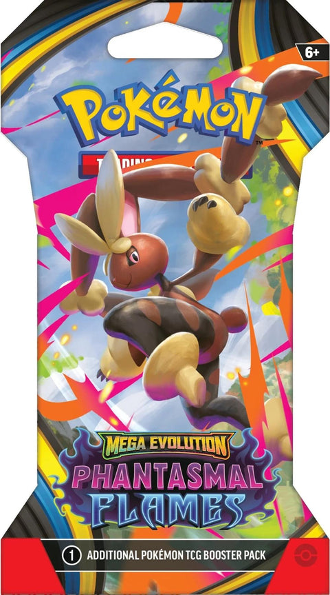 Pokemon Mega Evolution: Phantasmal Flames Sleeved Booster