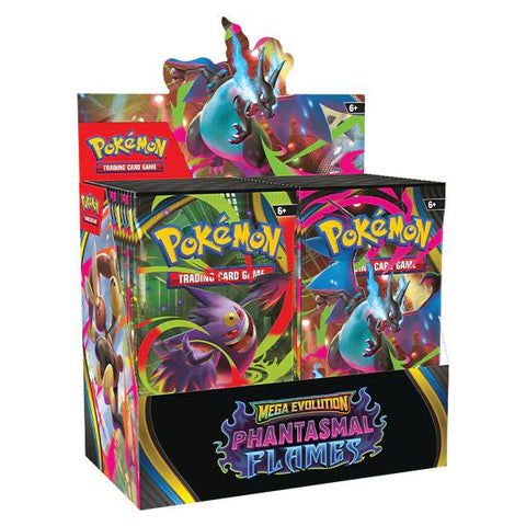 Pokemon Mega Evolution: Phantasmal Flames Booster