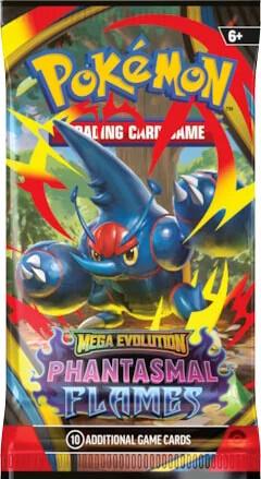 Pokemon Mega Evolution: Phantasmal Flames Booster