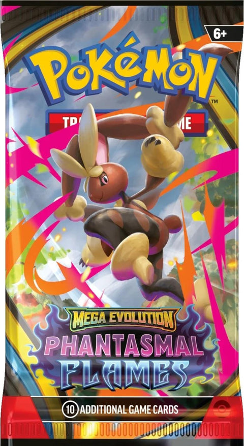 Pokemon Mega Evolution: Phantasmal Flames Booster