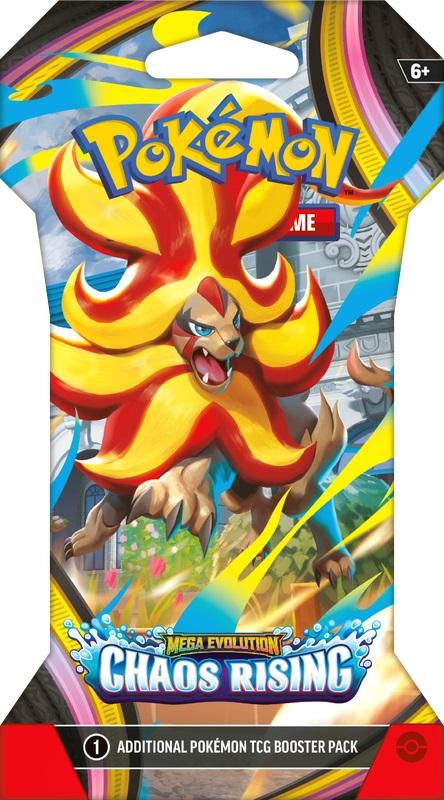 Pokemon Mega Evolution: Chaos Rising Sleeved Booster 144-Pack Case