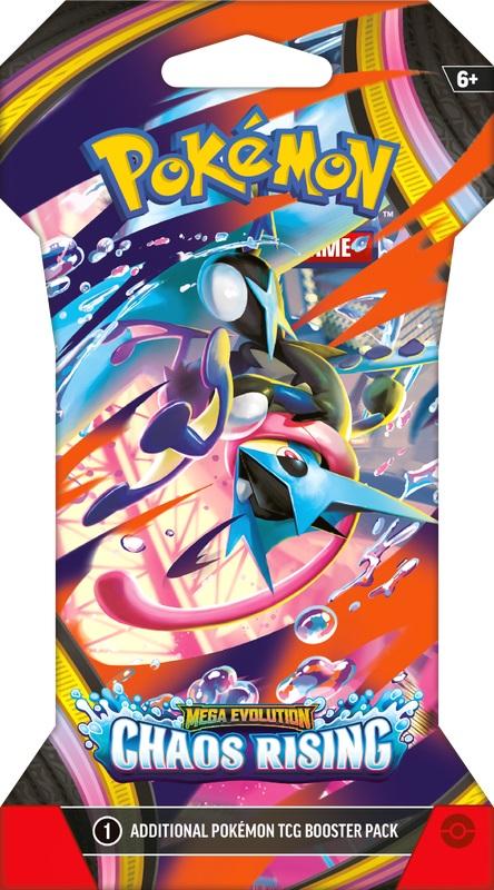Pokemon Mega Evolution: Chaos Rising Sleeved Booster 144-Pack Case
