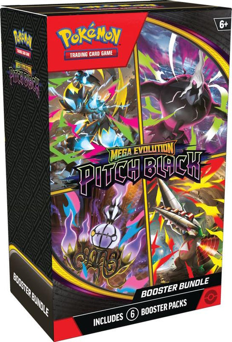 Pokemon Mega Evolution: Pitch Black 6-Pack Booster