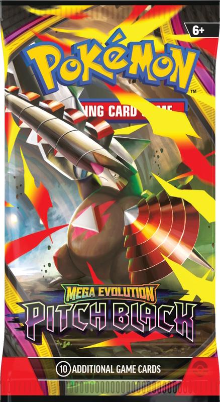 Pokemon Mega Evolution: Pitch Black 6-Pack Booster