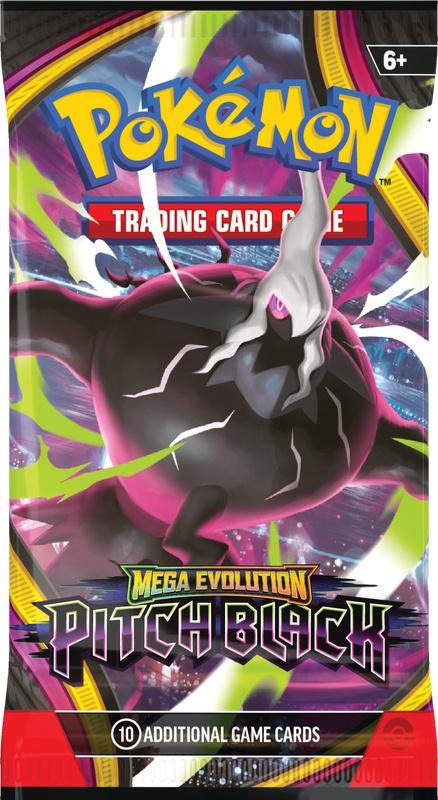 Pokemon Mega Evolution: Pitch Black 6-Pack Booster