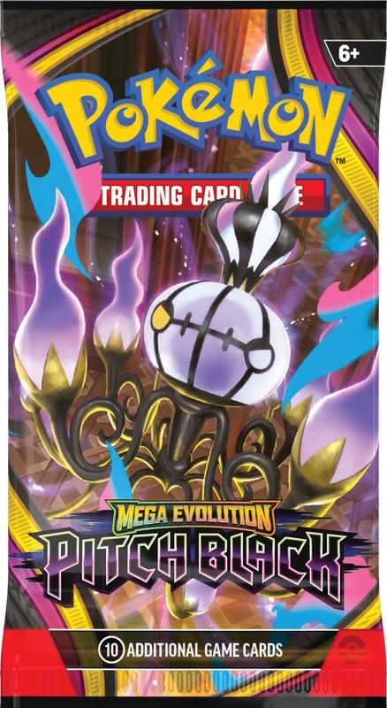 Pokemon Mega Evolution: Pitch Black 6-Pack Booster