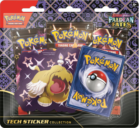 Pokemon Scarlet & Violet: Paldean Fates Tech Sticker 12-Collection Case