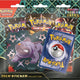 Pokemon Scarlet & Violet: Paldean Fates Tech Sticker 12-Collection Case