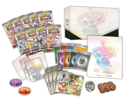 Pokemon Scarlet & Violet: Prismatic Evolutions Elite Trainer