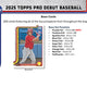 2025 Topps Pro Debut Baseball Hobby Jumbo