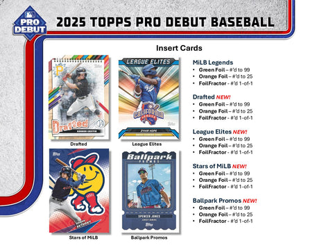 2025 Topps Pro Debut Baseball Hobby Jumbo