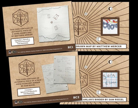 Critical Role 10th Anniversary Hobby (Rittenhouse 2025)