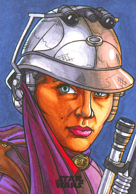 2025 Hit Parade Star Wars Sketch Card Series 1 Hobby Padawan Edition