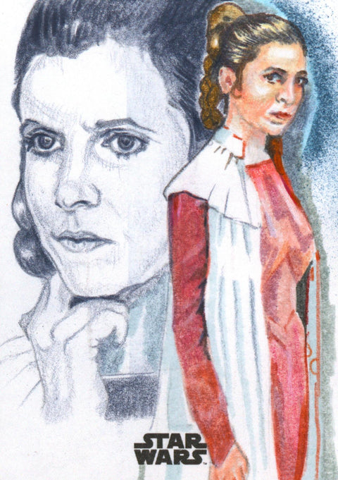 2025 Hit Parade Star Wars Sketch Card Series 1 Hobby Padawan Edition