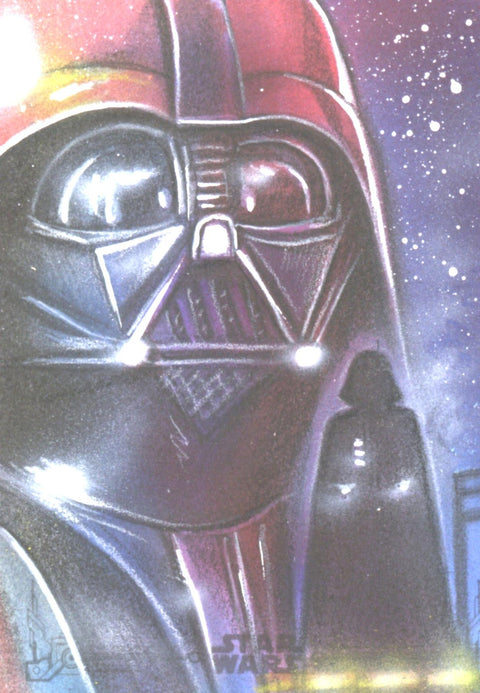 2024 Hit Parade Star Wars Sketch Card Premium Edition Series 2 Hobby - Darth Vader