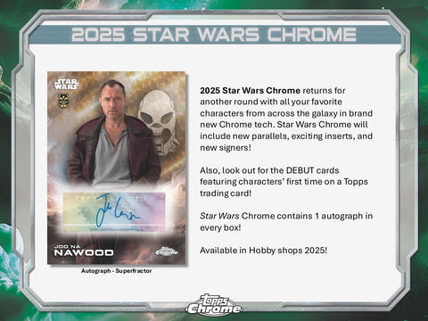 Star Wars Chrome Breaker Delight (Topps 2025)