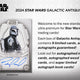 Star Wars Galactic Antiquities Hobby Case (Topps 2025)