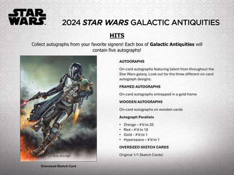 Star Wars Galactic Antiquities Hobby Case (Topps 2025)