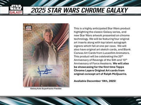 Star Wars Chrome Galaxy Hobby (Topps 2025)
