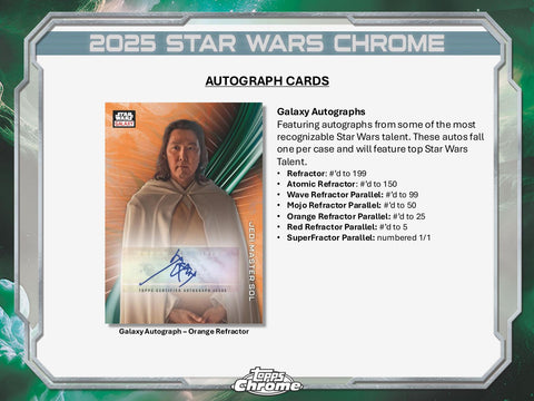 Star Wars Chrome Galaxy Hobby (Topps 2025)