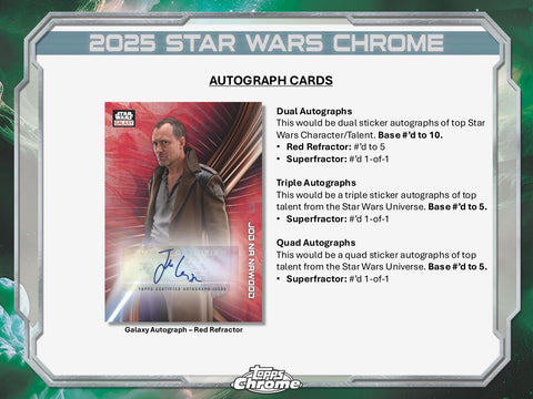 Star Wars Chrome Galaxy Hobby (Topps 2025)