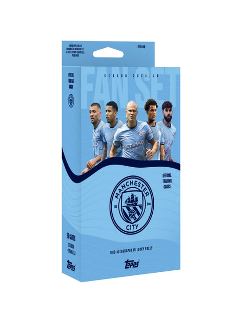 2024/25 Topps Manchester City Soccer Fan Set