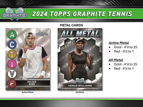 2024 Topps Graphite Tennis Hobby Box