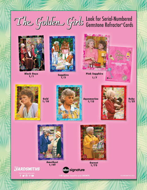 The Golden Girls Series 1 Trading Cards Hobby (Cardsmiths 2024)