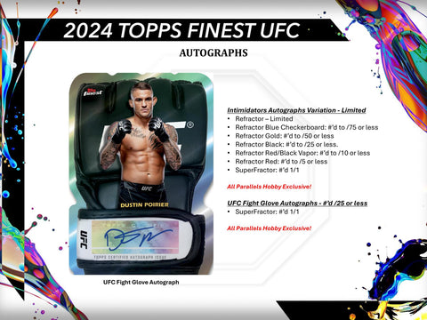 2024 Topps UFC Finest Hobby Box