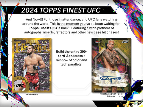 2024 Topps UFC Finest Mega Box