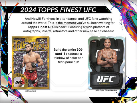 2024 Topps UFC Finest 6-Pack Blaster Box