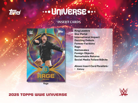 2025 Topps WWE Universe Wrestling 6-Pack Blaster
