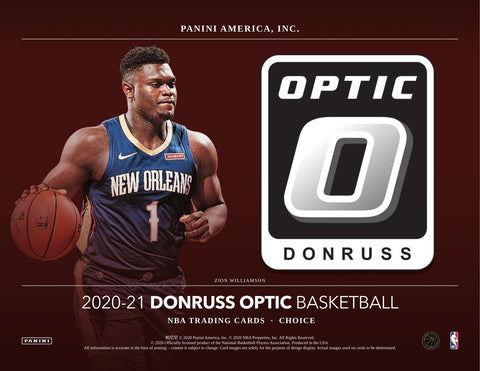2020/21 Panini Donruss Optic Choice Basketball Hobby