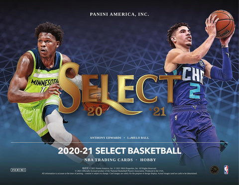 2020/21 Panini Select Basketball Hobby