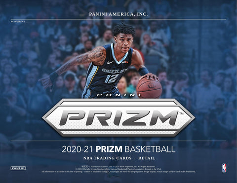 2020/21 Panini Prizm Basketball Cello Multi 12-Pack