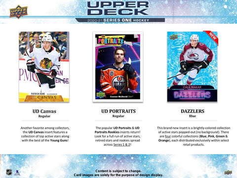2020/21 Upper Deck Series 1 Hockey 24-Pack
