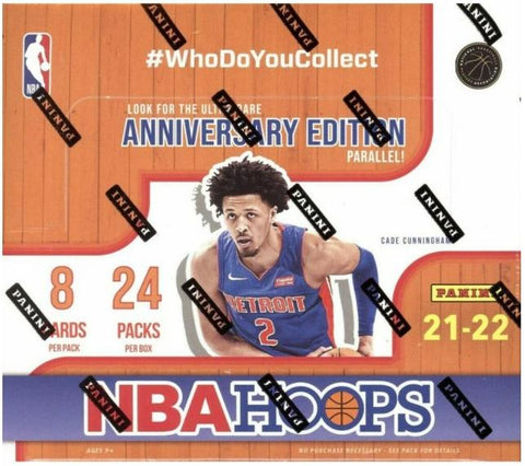 2021/22 Panini Hoops Basketball Retail 24-Pack