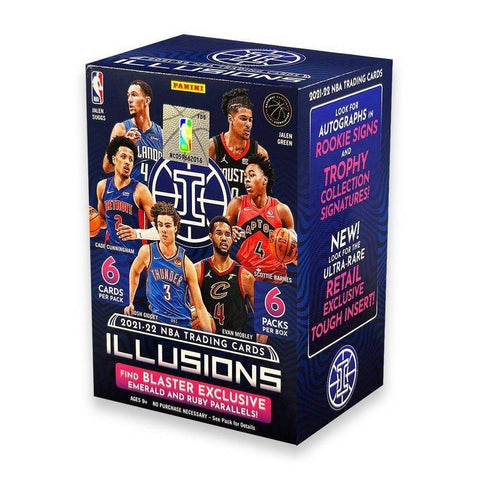 2021/22 Panini Illusions Basketball 6-Pack Blaster Box